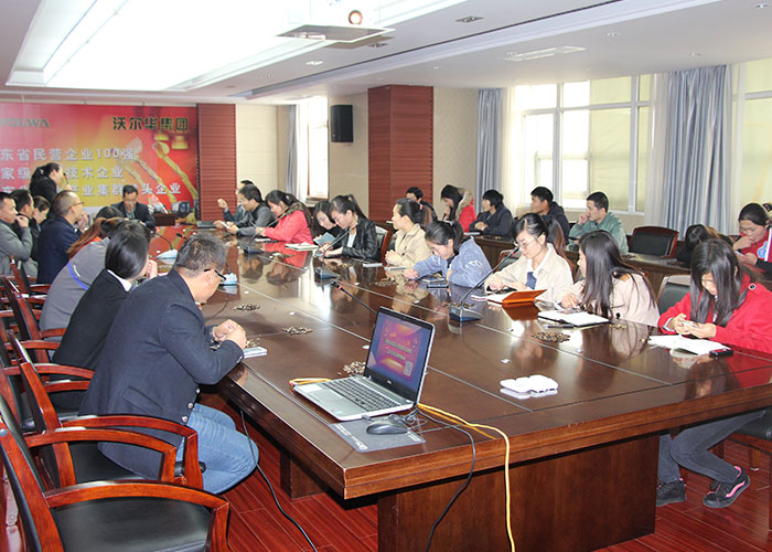 沃尔华集团2015上半年度电商总结表彰大会圆满举行